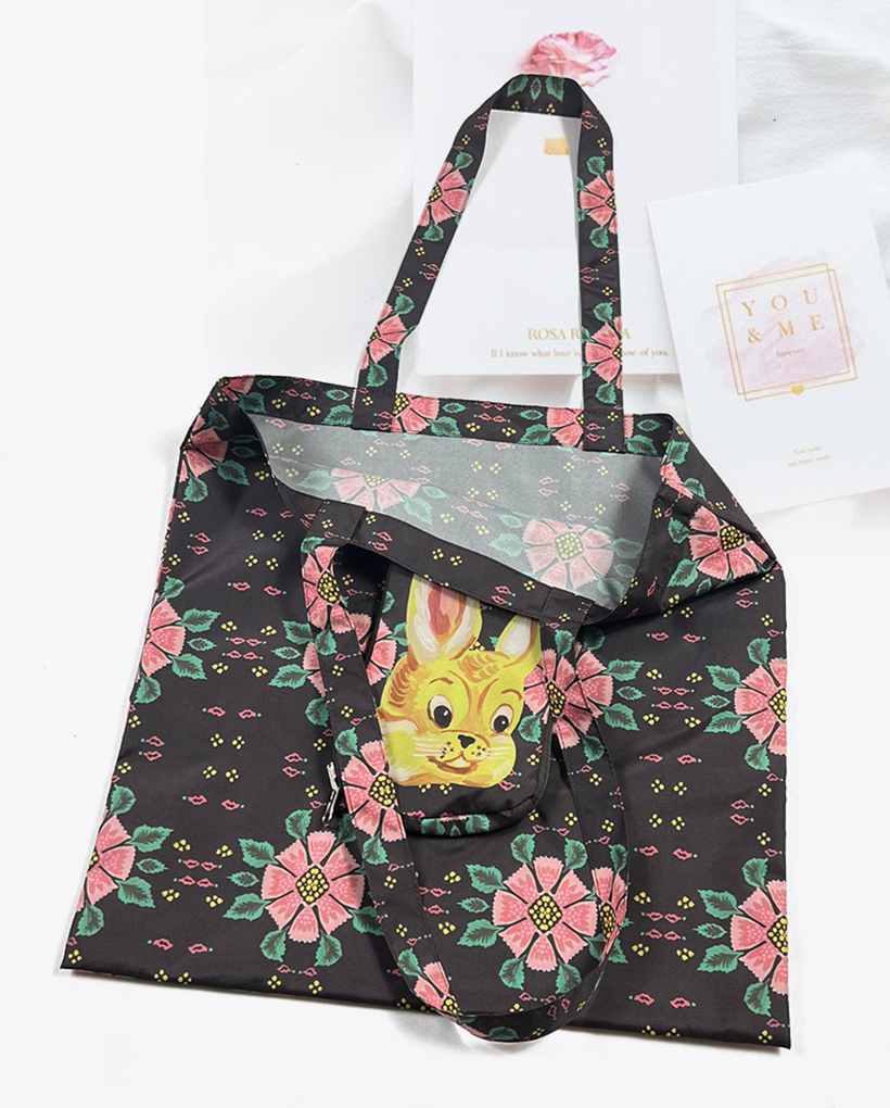 Polyester tote bag